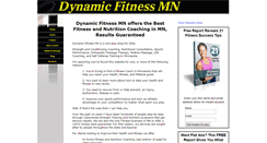 Desktop Screenshot of personal-training-in-mn.com