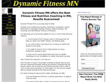 Tablet Screenshot of personal-training-in-mn.com